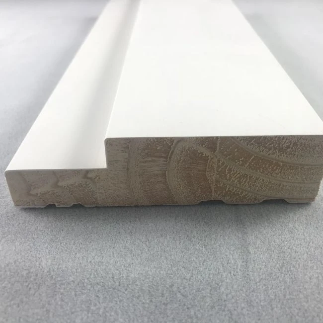 Great Value White Gesso Coated Wood Door Frames For Doors