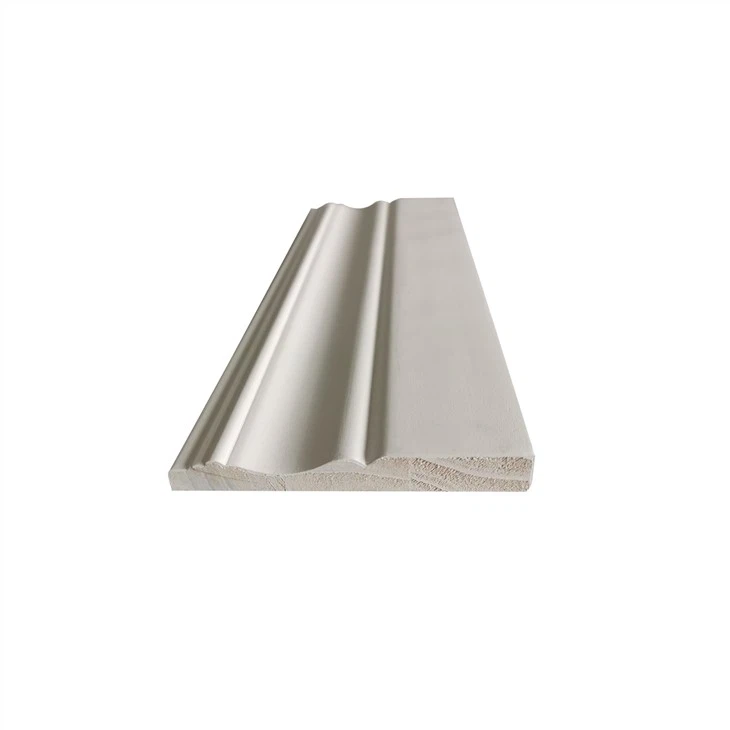 Decorative Wood Primer Wall Baseboard Millwork Moulding